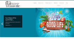 Desktop Screenshot of fbctrussville.org